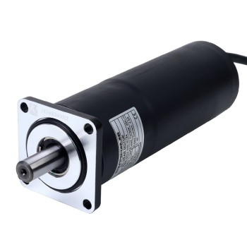 Fırçalanmış 24V DC Dişli Motoru 45Nm (6372,52oz.in) 9,8RPM 184:1 Planet Dişli Kutusu ile IP66 155°C [311°F]
