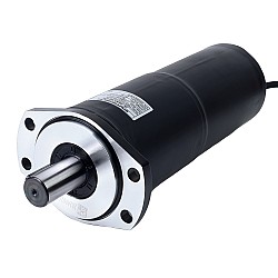 Fırçalanmış 24V DC Dişli Motoru 15Nm (2124.17oz.in) 100RPM 22:1 Planet Dişli Kutusu IP66 155°C[311°F]