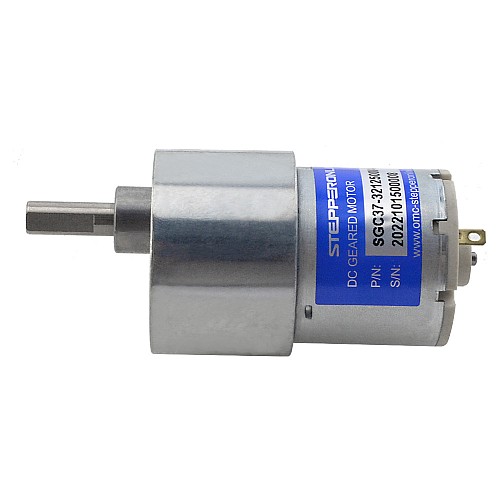 CN Satışta - Fırçalı 12V DC Dişli Motoru 3,5Kg.cm/41RPM 90:1 Düz Dişli Kutusu - CN-SGC37-32125000-G90 | StepperOnline