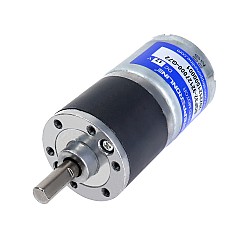 Fırçalı 12V DC Dişli Motoru 3,5Kg.cm/80RPM 72:1 Düz Dişli Kutusu