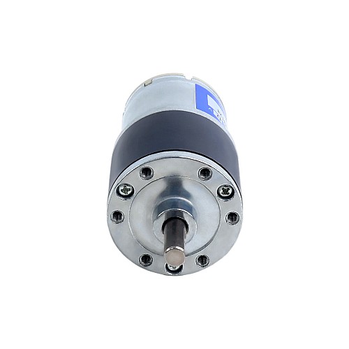 Fırçalı 12V DC Dişli Motoru 6Kg.cm/40RPM 128:1 Düz Dişli Kutusu