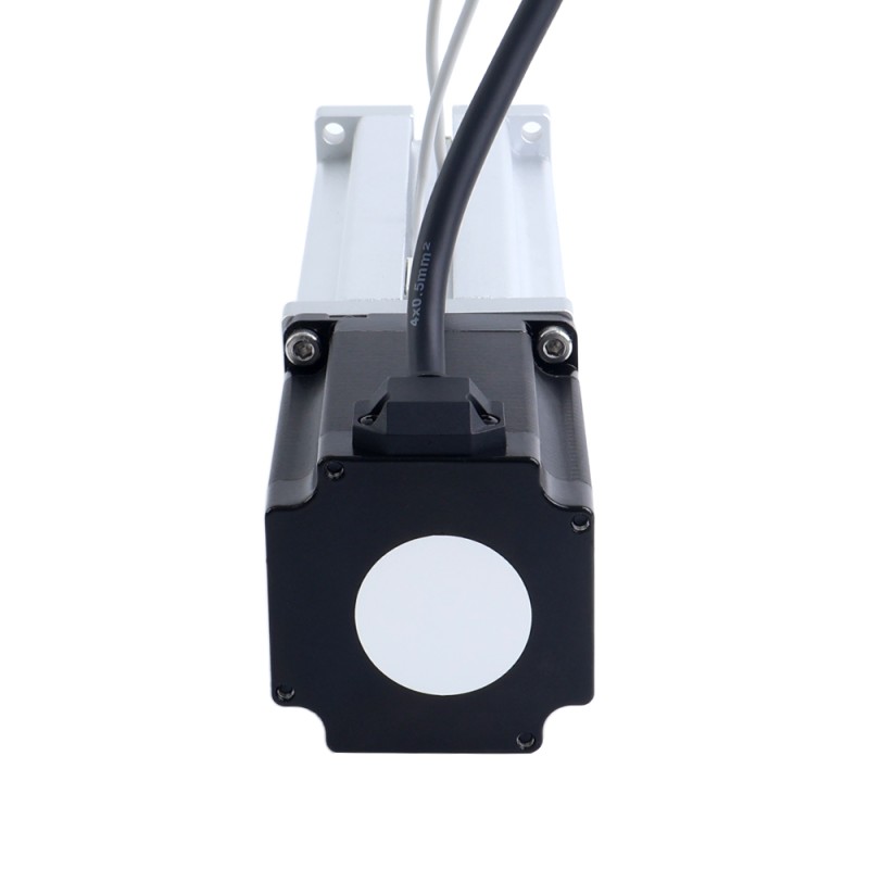 Nema 23 Bilyalı Vida Elektrikli Silindir 4.0A Strok 100mm 2.0Nm(283.22oz.in) Kurşun 10mm(0.3937) Sınır Anahtarlı - LCB23S30B1L40-100D | StepperOnline