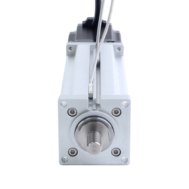 Nema 23 Bilyalı Vida Elektrikli Silindir 4.0A Strok 100mm 2.0Nm(283.22oz.in) Kurşun 10mm(0.3937) Sınır Anahtarlı - LCB23S30B1L40-100D | StepperOnline