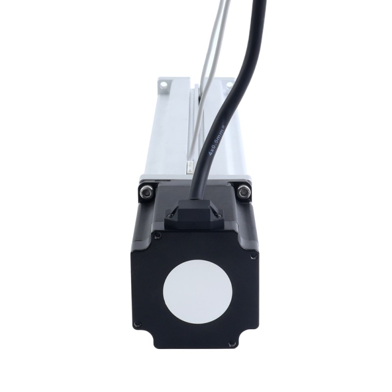 Nema 23 Bilyalı Vida Elektrikli Silindir 4.0A Strok 200mm 2.0Nm(283.22oz.in) Kurşun 10mm(0.3937) Sınır Anahtarlı - LCB23S30B1L40-200D | StepperOnline