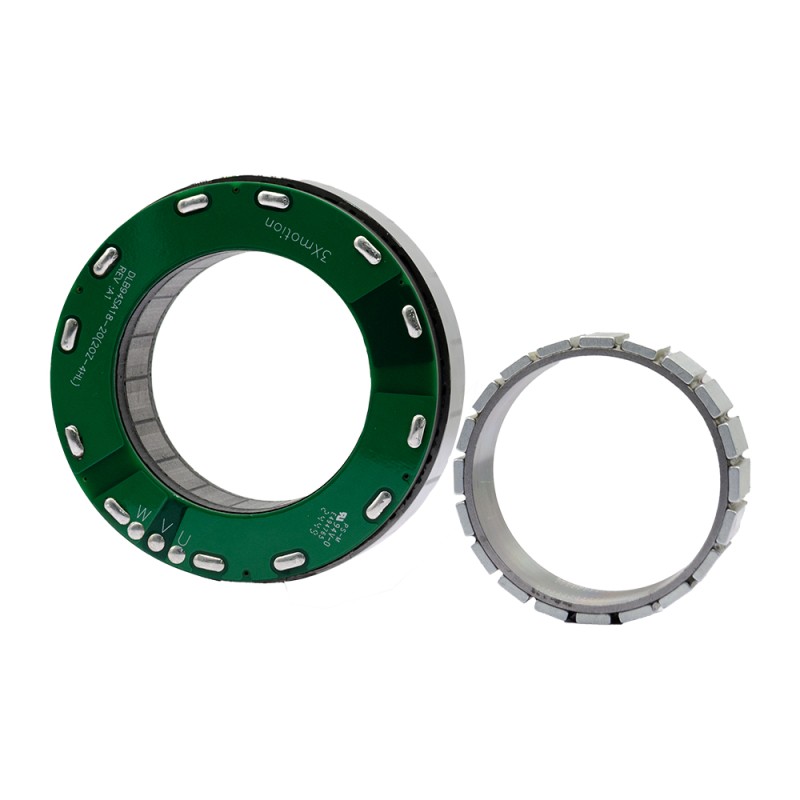 SFI Serisi 618W 48VDC Çerçevesiz Tork Motoru 9.51Nm 115mm Çap - 115SFI50-4862-951B | StepperOnline