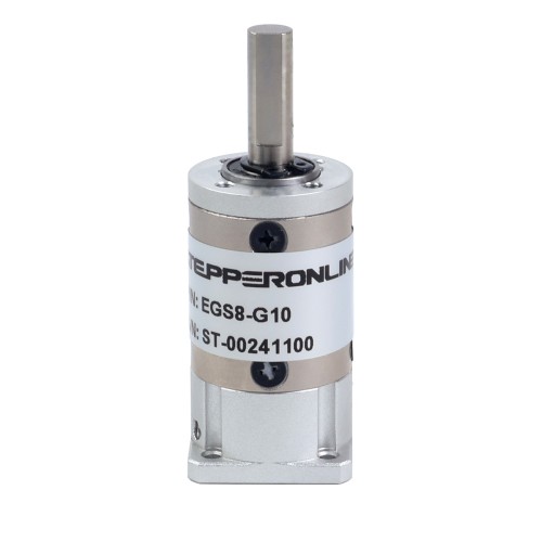 EG Serisi Planet Dişli Kutusu Dişli Oranı 10:1 Boşluk 15 ark-dk Nema 8 Adım Motoru için