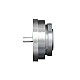 HHT Serisi Harmonik Tahrikli Redüktör Φ170mm Oran 100:1 Boşluk 20 yay saniye 16 mm Giriş Çapı