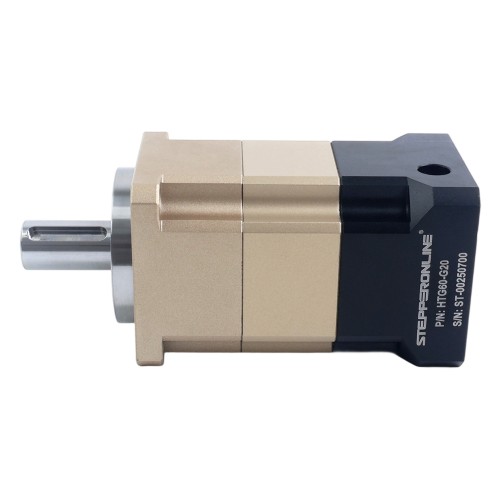 HTG Serisi 60mm 20:1 Helisel Planet Dişli Kutusu Boşluk 5arcmin Servo Motorlar için IP65 HTG Serisi 60mm 20:1 Helisel Planet Dişli Kutusu Boşluk 5arcmin Servo Motorlar için IP65