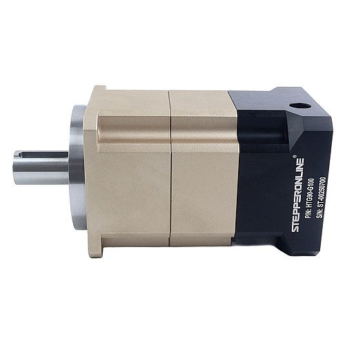 HTG Serisi 90mm 100:1 Helisel Planet Dişli Kutusu Boşluk Oranı 5arcmin Servo Motorlar için IP65 HTG Serisi 90mm 100:1 Helisel Planet Dişli Kutusu Boşluk Oranı 5arcmin Servo Motorlar için IP65