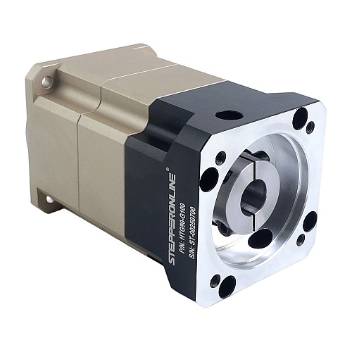 HTG Serisi 90mm 100:1 Helisel Planet Dişli Kutusu Boşluk Oranı 5arcmin Servo Motorlar için IP65 HTG Serisi 90mm 100:1 Helisel Planet Dişli Kutusu Boşluk Oranı 5arcmin Servo Motorlar için IP65