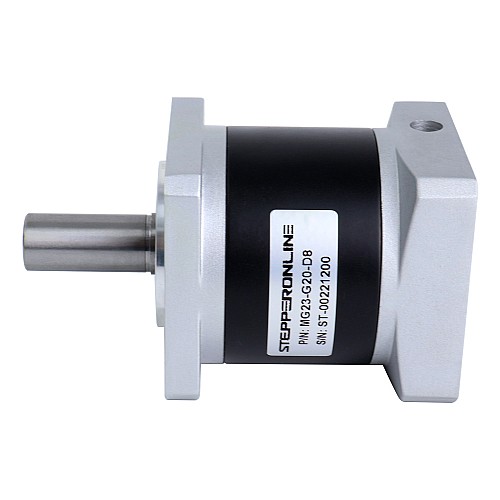 MG Serisi Planet Dişli Kutusu Dişli Oranı 20:1 Boşluk 50 ark-dk 8 mm Şaft için Nema 23 Adım Motoru MG Serisi Planet Dişli Kutusu Dişli Oranı 20:1 Boşluk 50 ark-dk 8 mm Şaft için Nema 23 Adım Motoru