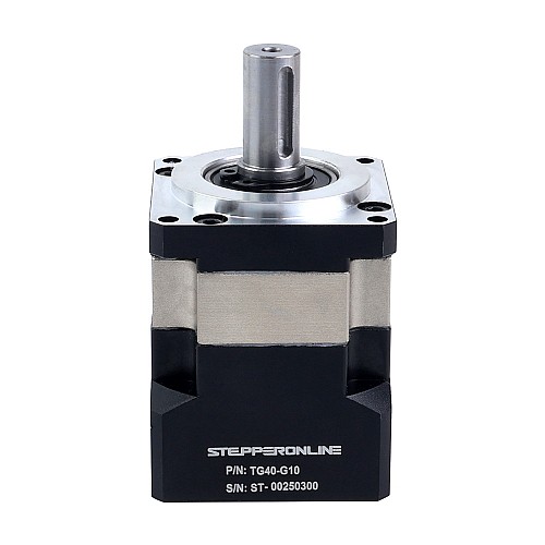 Servo Motorlar için TG Serisi 40mm 10:1 Planet Dişli Kutusu Boşluğu 15 ark-dk Servo Motorlar için TG Serisi 40mm 10:1 Planet Dişli Kutusu Boşluğu 15 ark-dk