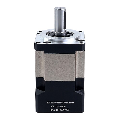 Servo Motorlar için TG Serisi 40mm 20:1 Planet Dişli Kutusu Boşluğu 20 ark-dk Servo Motorlar için TG Serisi 40mm 20:1 Planet Dişli Kutusu Boşluğu 20 ark-dk