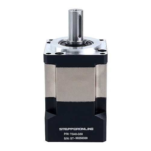 Servo Motorlar için TG Serisi 40mm 50:1 Planet Dişli Kutusu Boşluğu 20 ark-dk