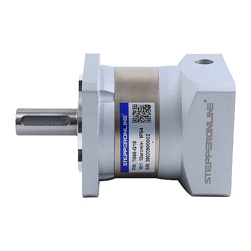 Servo Motorlar için TG Serisi 60mm 10:1 Planet Dişli Kutusu Boşluğu 10 ark-dk
