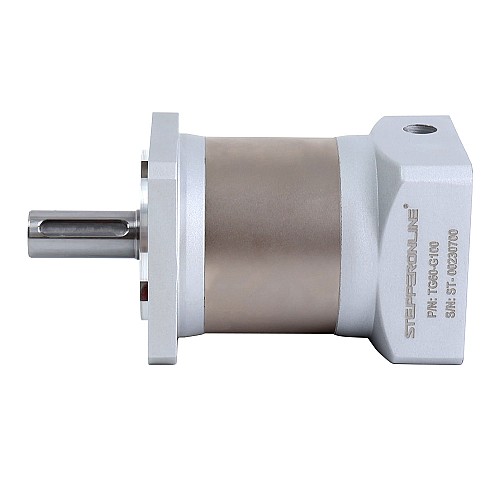 Servo Motorlar için TG Serisi 60mm 100:1 Planet Dişli Kutusu Boşluğu 15 ark-dk