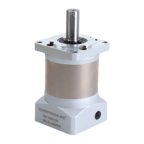 Servo Motorlar için TG Serisi 60mm 100:1 Planet Dişli Kutusu Boşluğu 15 ark-dk