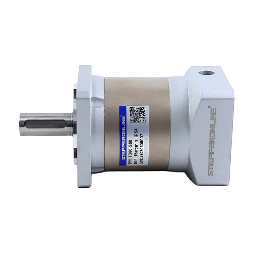 Servo Motorlar için TG Serisi 60mm 50:1 Planet Dişli Kutusu Boşluğu 15 ark-dk