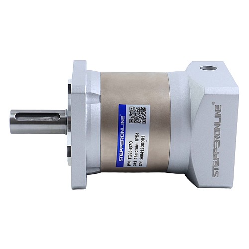 Servo Motorlar için TG Serisi 60mm 70:1 Planet Dişli Kutusu Boşluğu 15 ark-dk