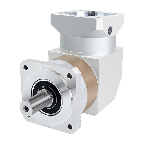 RTG Serisi 90mm 10:1 Dik Açı Planet Dişli Kutusu Servo Motorlar için 10 ark-dk Boşluk RTG Serisi 90mm 10:1 Dik Açı Planet Dişli Kutusu Servo Motorlar için 10 ark-dk Boşluk
