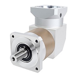 RTG Serisi 90mm 20:1 Dik Açı Planet Dişli Kutusu Servo Motorlar için 15 ark-dk'lık Boşluk