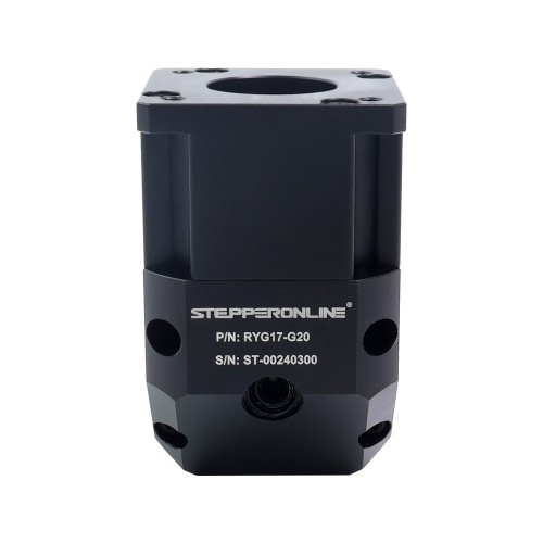 RYG Serisi Dik Açı Planet Dişli Kutusu Dişli Oranı 20:1 Boşluk 20 ark-dk Nema 17 Adım Motoru için