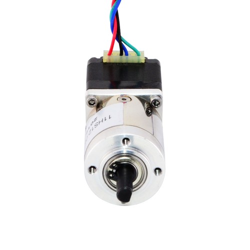 Nema 11 Step Motor L=31mm Arka Şaft ve Dişli Oranı 14:1 Planet Dişli Kutusu