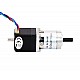 Nema 11 Step Motor L=31mm Arka Şaft ve Dişli Oranı 14:1 Planet Dişli Kutusu