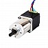 Nema 11 Step Motor L=31mm Arka Şaft ve Dişli Oranı 14:1 Planet Dişli Kutusu