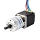 Nema 11 Step Motor L=31mm Arka Şaft ve Dişli Oranı 27:1 Planet Dişli Kutusu Nema 11 Step Motor L=31mm Arka Şaft ve Dişli Oranı 27:1 Planet Dişli Kutusu