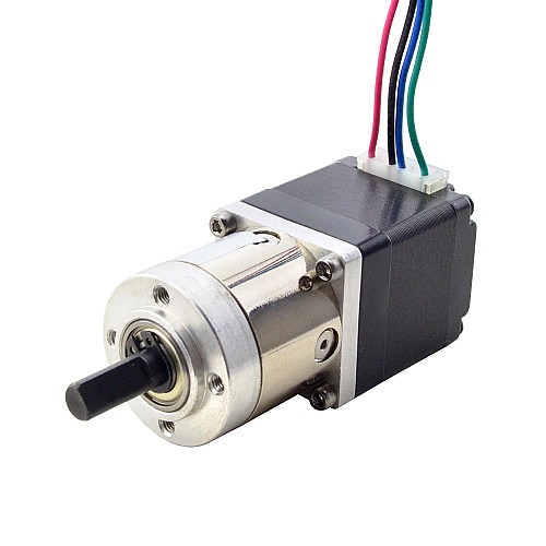 Nema 11 Step Motor Bipolar L=31mm Dişli Oranı 5:1 Planet Dişli Kutusu