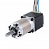 Nema 11 Step Motor Bipolar L=33mm Dişli Oranı 20:1 EG Serisi Planet Dişli Kutusu