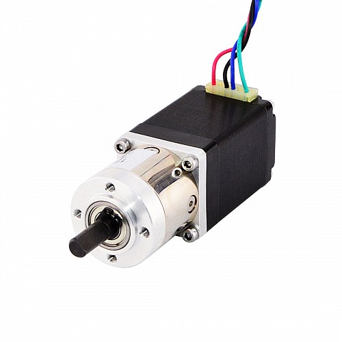 Nema 11 Step Motor Bipolar L=45mm Dişli Oranı 5:1 Planet Dişli Kutusu