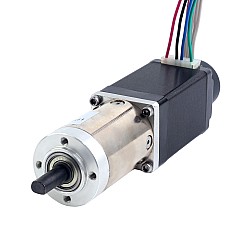 Nema 11 Kapalı Döngü Dişli Adım Motoru L=51mm Dişli Oranı 100:1 Kodlayıcı 300PPR