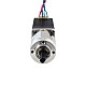 Nema 11 Step Motor L=51mm Arka Şaft, Vida Deliği ve 14:1 Dişli Oranı ile Nema 11 Step Motor L=51mm Arka Şaft, Vida Deliği ve 14:1 Dişli Oranı ile