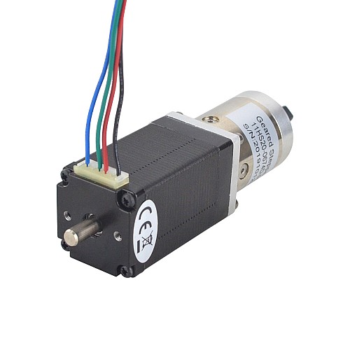 Nema 11 Çift Şaftlı Step Motor Bipolar L=51mm Dişli Oranı 14:1 Planet Dişli Kutusu 9,5mm Arka Şaft Uzunluğu Nema 11 Çift Şaftlı Step Motor Bipolar L=51mm Dişli Oranı 14:1 Planet Dişli Kutusu 9,5mm Arka Şaft Uzunluğu