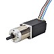 Nema 11 Çift Şaftlı Step Motor Bipolar L=51mm Dişli Oranı 14:1 Planet Dişli Kutusu 9,5mm Arka Şaft Uzunluğu Nema 11 Çift Şaftlı Step Motor Bipolar L=51mm Dişli Oranı 14:1 Planet Dişli Kutusu 9,5mm Arka Şaft Uzunluğu