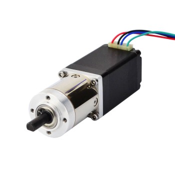 Nema 11 Step Motor Bipolar L=51mm Dişli Oranı 14:1 Planet Dişli Kutusu