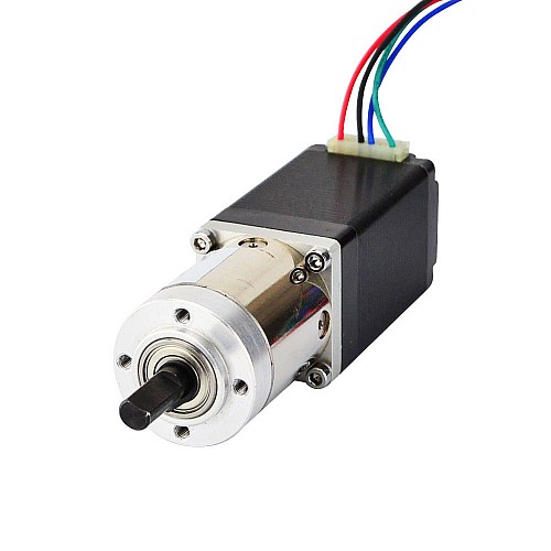 Nema 11 Step Motor Bipolar L=51mm Dişli Oranı 27:1 Planet Dişli Kutusu