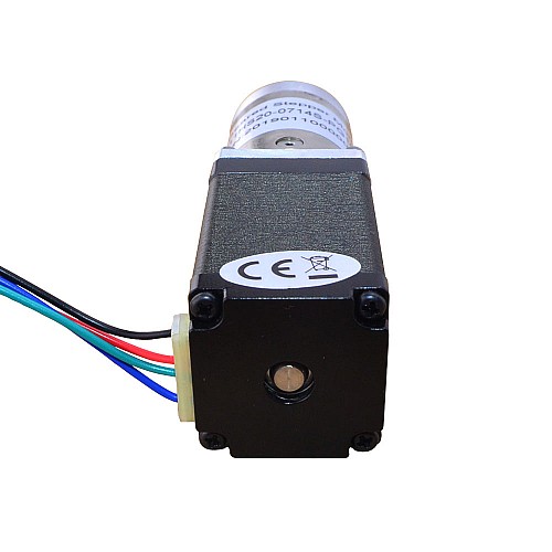 Nema 11 Step Motor 0.71A Bipolar L=51mm Dişli Oranı 100:1 Planet Dişli Kutusu ile Nema 11 Step Motor 0.71A Bipolar L=51mm Dişli Oranı 100:1 Planet Dişli Kutusu ile