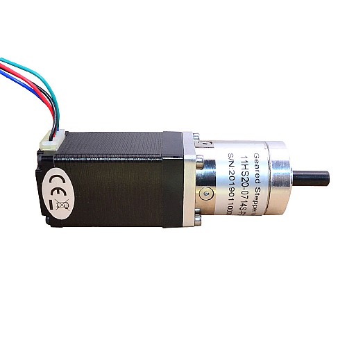 CN Satışta - Nema 11 Step Motor 0.71A Bipolar L=51mm Dişli Oranı 14:1 Planet Dişli Kutusu
