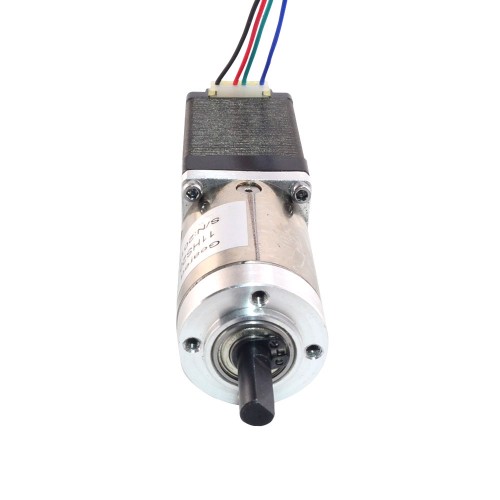 Nema 11 Step Motor 0.71A Bipolar L=51mm Dişli Oranı 50.9:1 Planet Dişli Kutusu