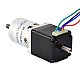 Nema 11 Step Motor L=31mm Arka Şaft ve Dişli Oranı 27:1 Planet Dişli Kutusu Nema 11 Step Motor L=31mm Arka Şaft ve Dişli Oranı 27:1 Planet Dişli Kutusu