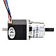 Nema 11 Step Motor L=31mm Arka Şaft ve Dişli Oranı 5:1 Planet Dişli Kutusu