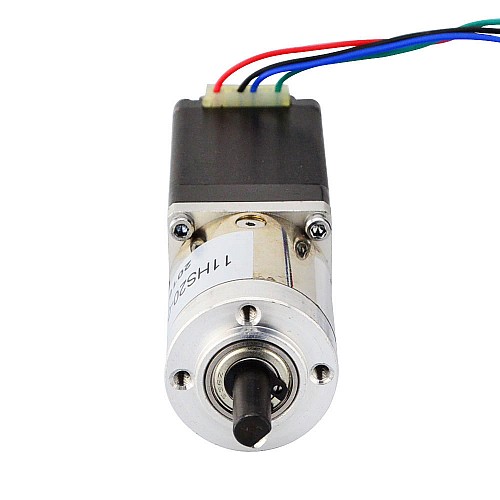 Nema 11 Step Motor Bipolar L=51mm Dişli Oranı 19:1 Planet Dişli Kutusu