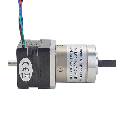 Nema 14 Step Motor Bipolar L=28mm Dişli Oranı 19:1 Planet Dişli Kutusu Nema 14 Step Motor Bipolar L=28mm Dişli Oranı 19:1 Planet Dişli Kutusu