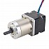 Nema 14 Step Motor Bipolar L=28mm Dişli Oranı 19:1 Planet Dişli Kutusu