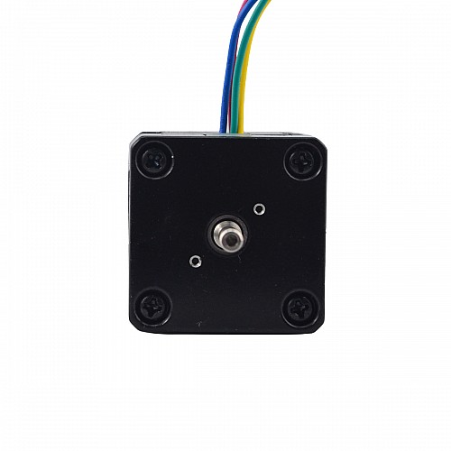 Nema 14 Step Motor L=34mm Arka Şaft, Vida Deliği ve Dişli Oranı 19:1 Şanzıman