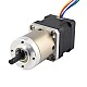 Nema 14 Step Motor L=34mm Arka Şaft, Vida Deliği ve Dişli Oranı 19:1 Şanzıman Nema 14 Step Motor L=34mm Arka Şaft, Vida Deliği ve Dişli Oranı 19:1 Şanzıman