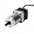 Nema 14 Step Motor Bipolar L=34mm Dişli Oranı 100:1 Planet Dişli Kutusu